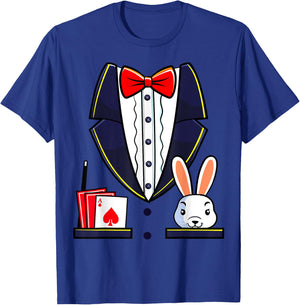 Magician Costume Halloween Magic Show Men Women Kids Boys T-Shirt - T-Shirt | Royal