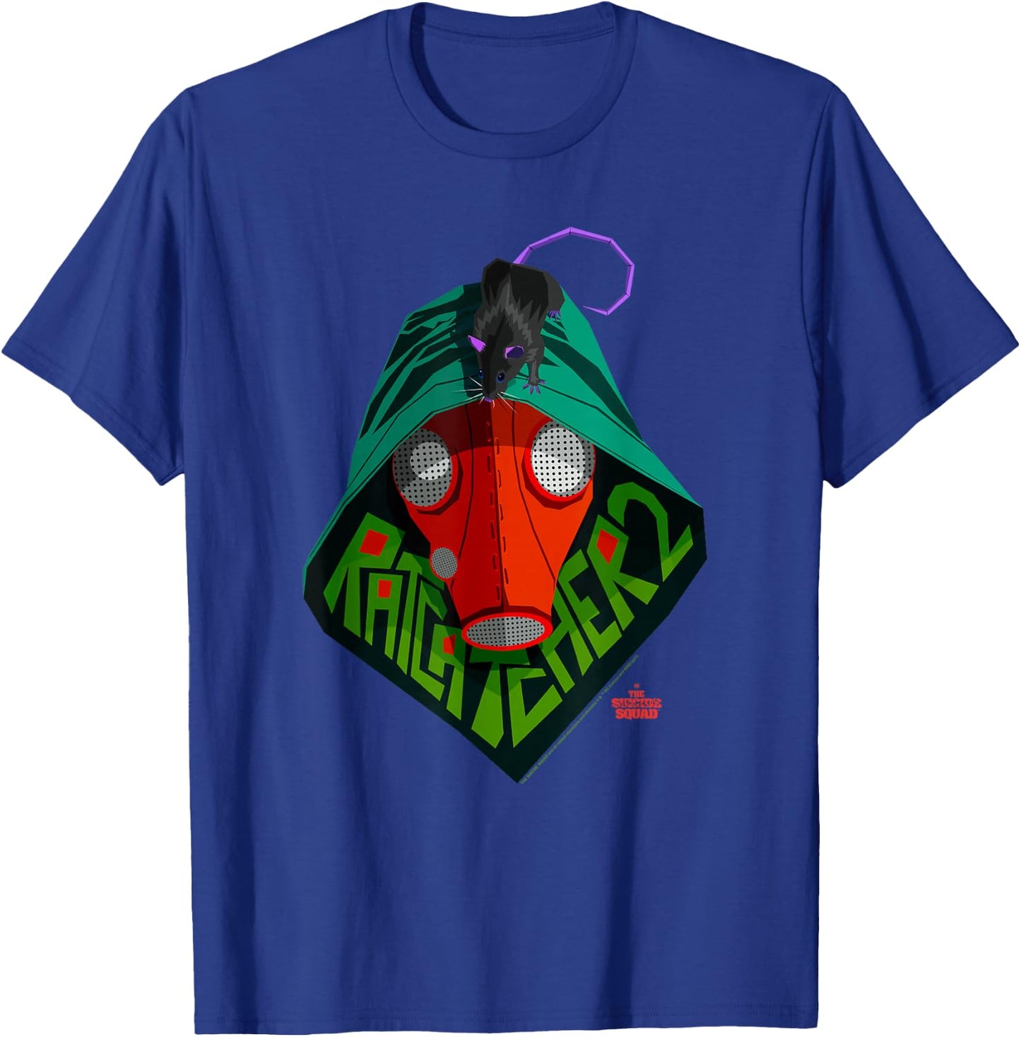The Suicide Squad Big Ratcatcher 2 Logo T-Shirt - T-Shirt | Royal