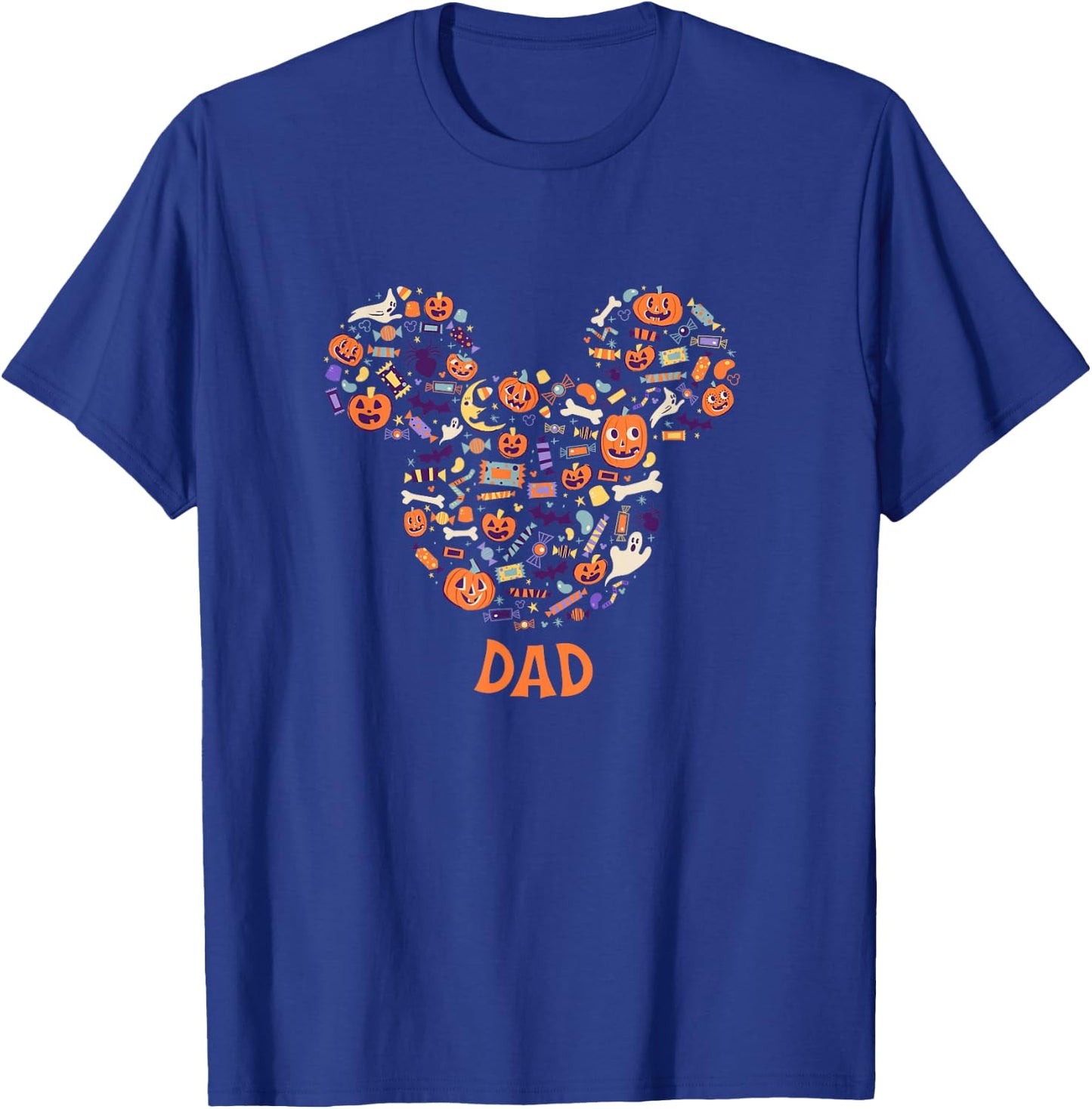 Disney Mickey Mouse Icon Halloween Dad T-Shirt - T-Shirt | Royal