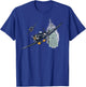 Military F&L Design Co. WW2 Planes Warbirds F4U Corsair Aircraft Carrier T-Shirt - T-Shirt | Royal