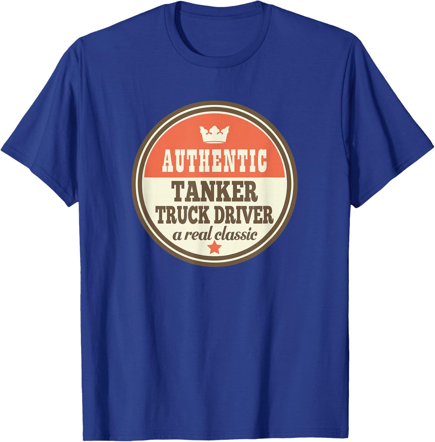 Tanker Truck Driver T-Shirt - T-Shirt | Royal