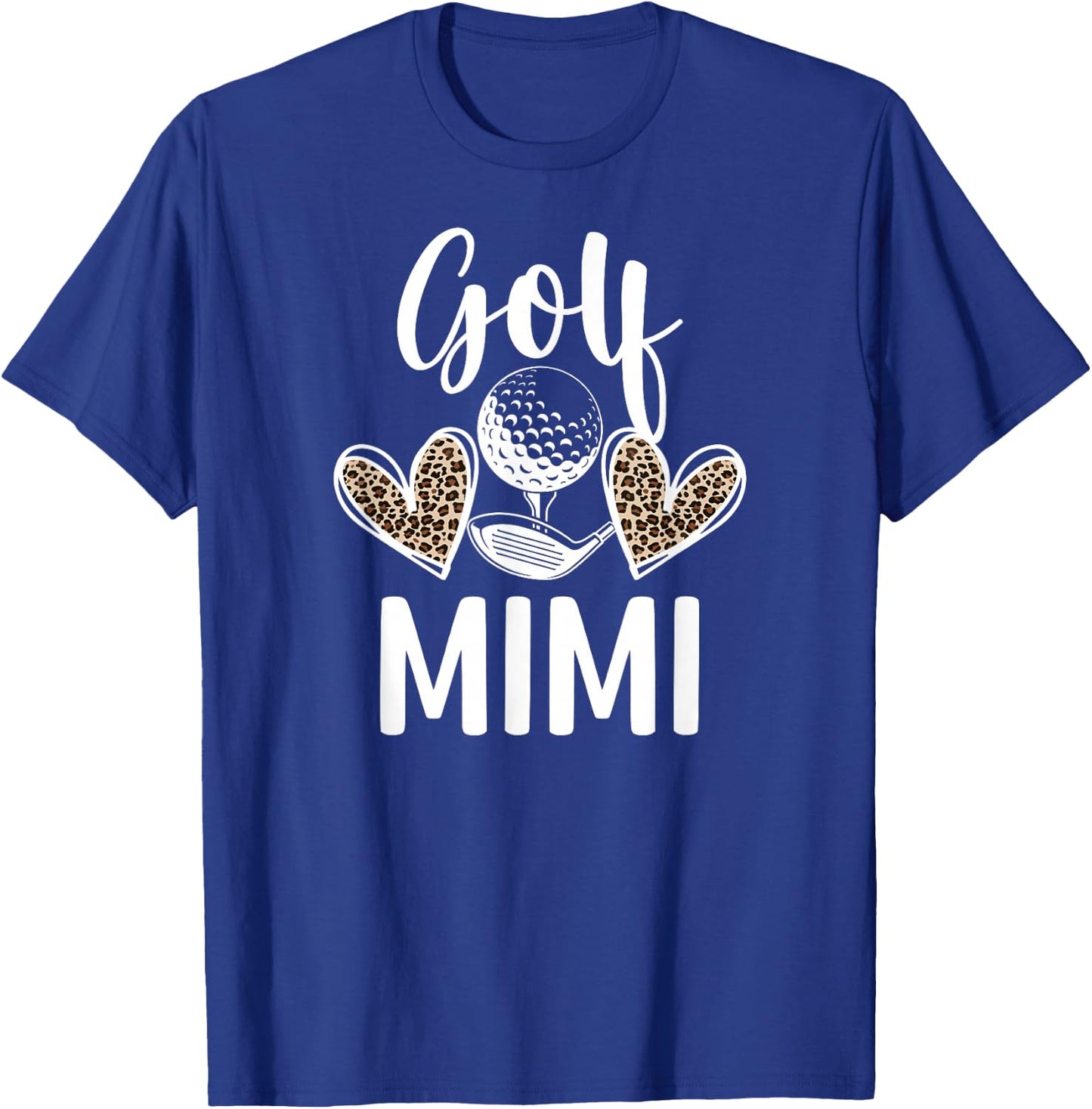 Golf Mimi Of A Golf Player Mimi Hearts Golfer Mimi T-Shirt - T-Shirt | Royal