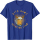 Deer Camp Drinking Team - Funny Hunting T-Shirt - T-Shirt | Royal