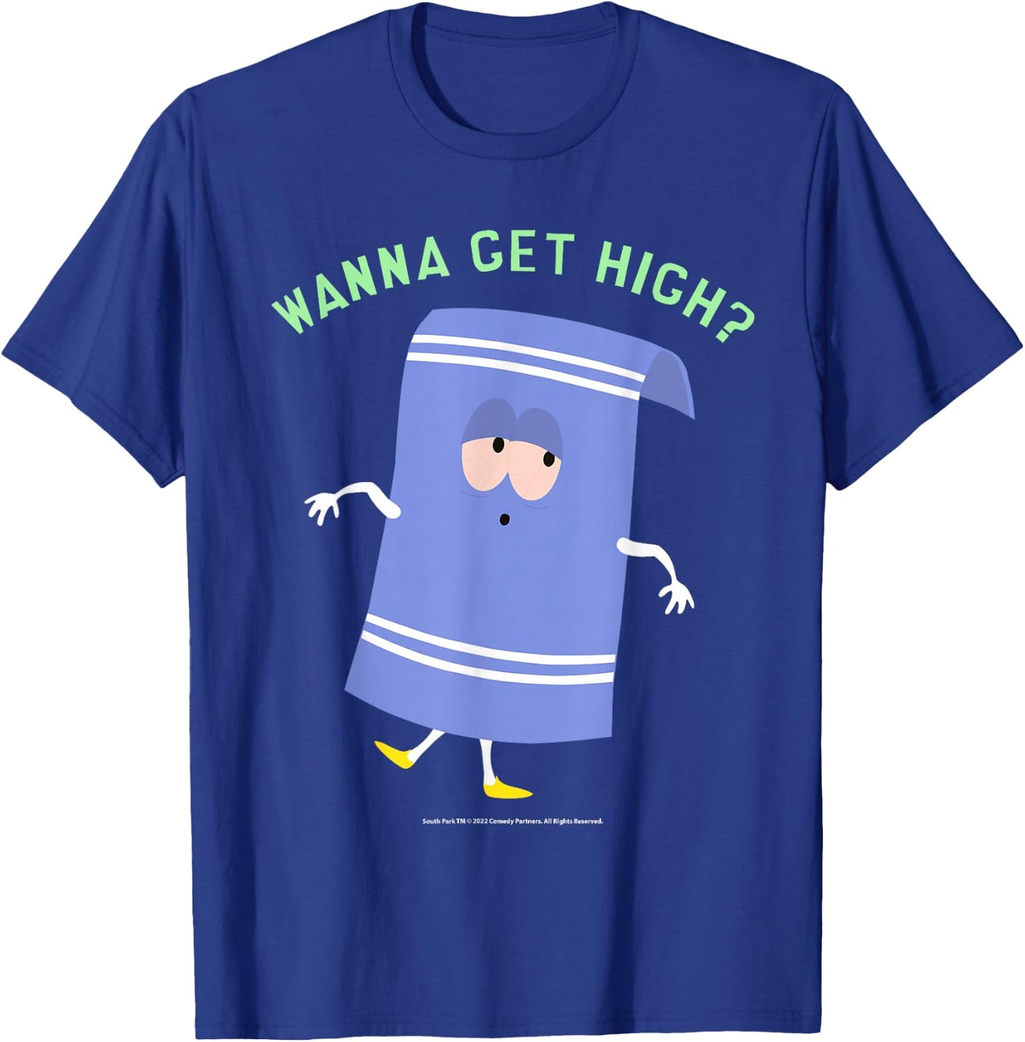 South Park Wanna Get High T-Shirt - T-Shirt | Royal