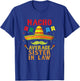 Nacho Average Sister-in-law Mexican Hat Funny Vintage Gift T-Shirt - T-Shirt | Royal