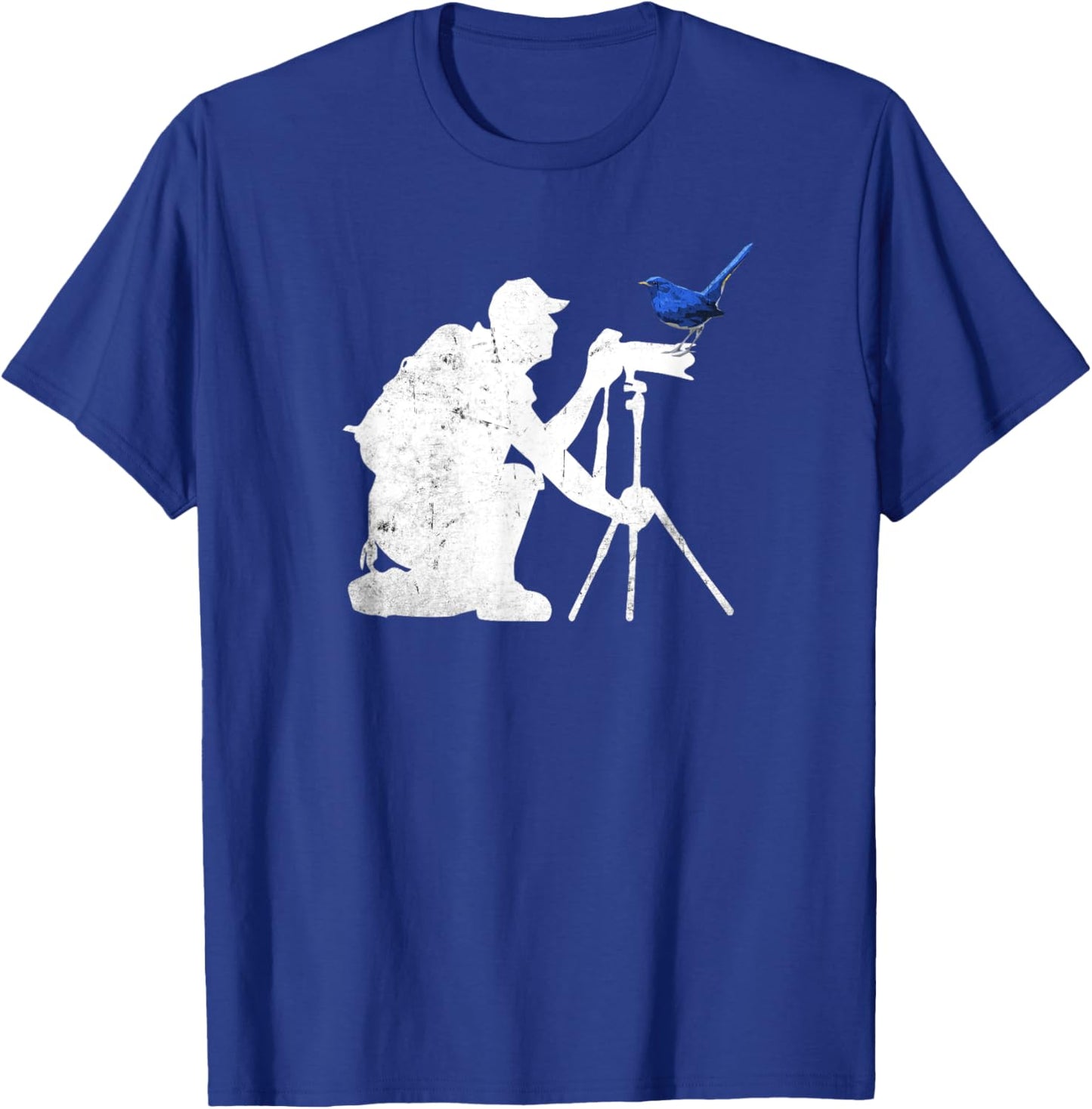 Bird Camera Bird Photography Bird Watching T-Shirt - T-Shirt | Royal
