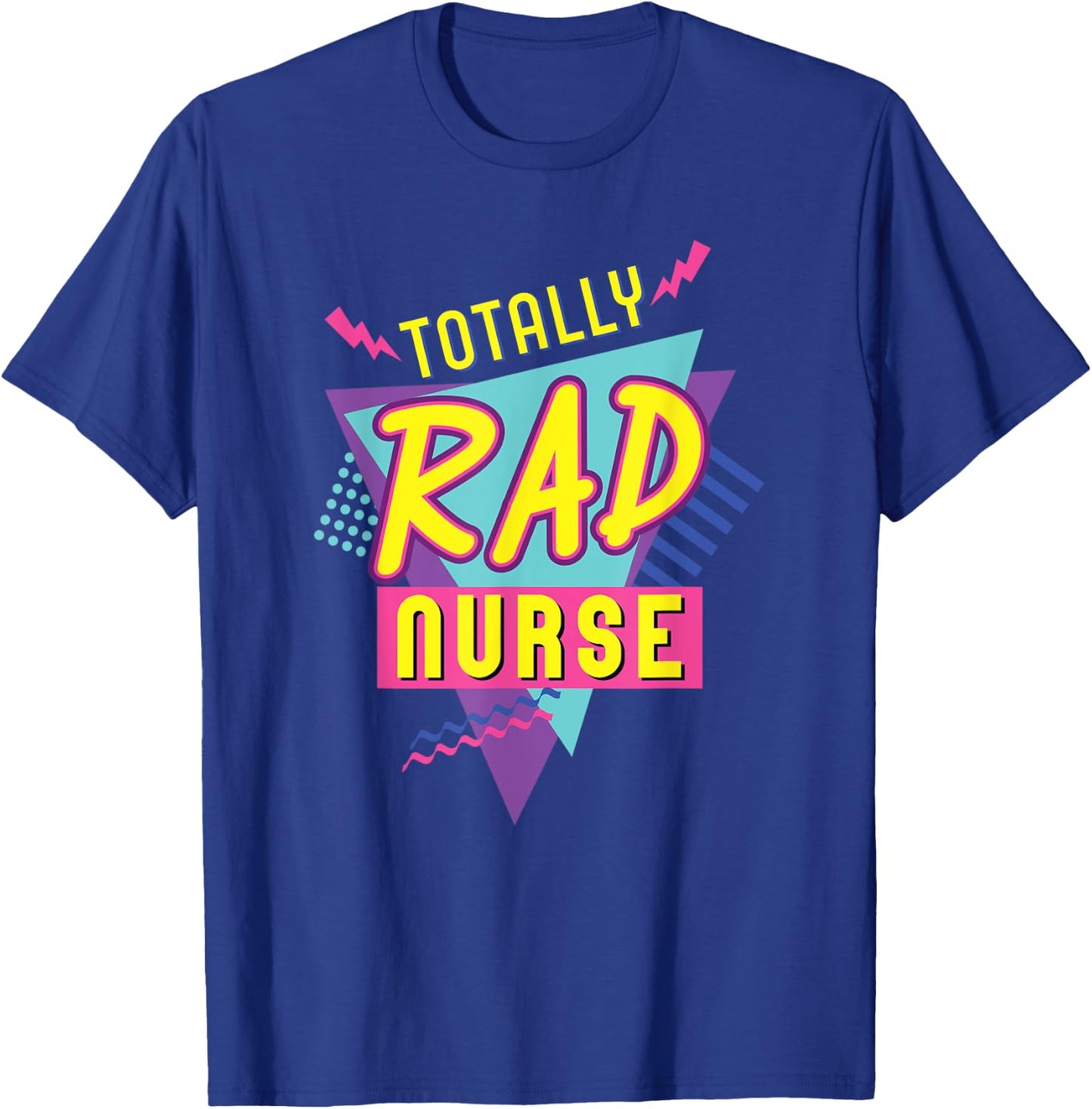 Vintage 90's Nurse Halloween Fun Nurse Costume 1990s T-Shirt - T-Shirt | Royal