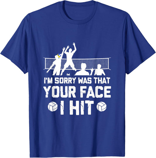 Volleyball Player - Funny Beach Volleyball Small T-Shirt - T-Shirt | Royal