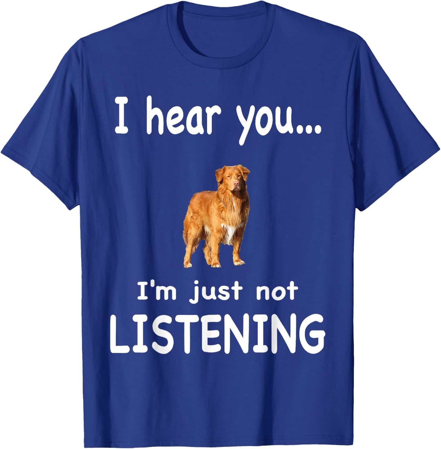Nova Scotia Duck Tolling Retriever T-Shirt - T-Shirt | Royal