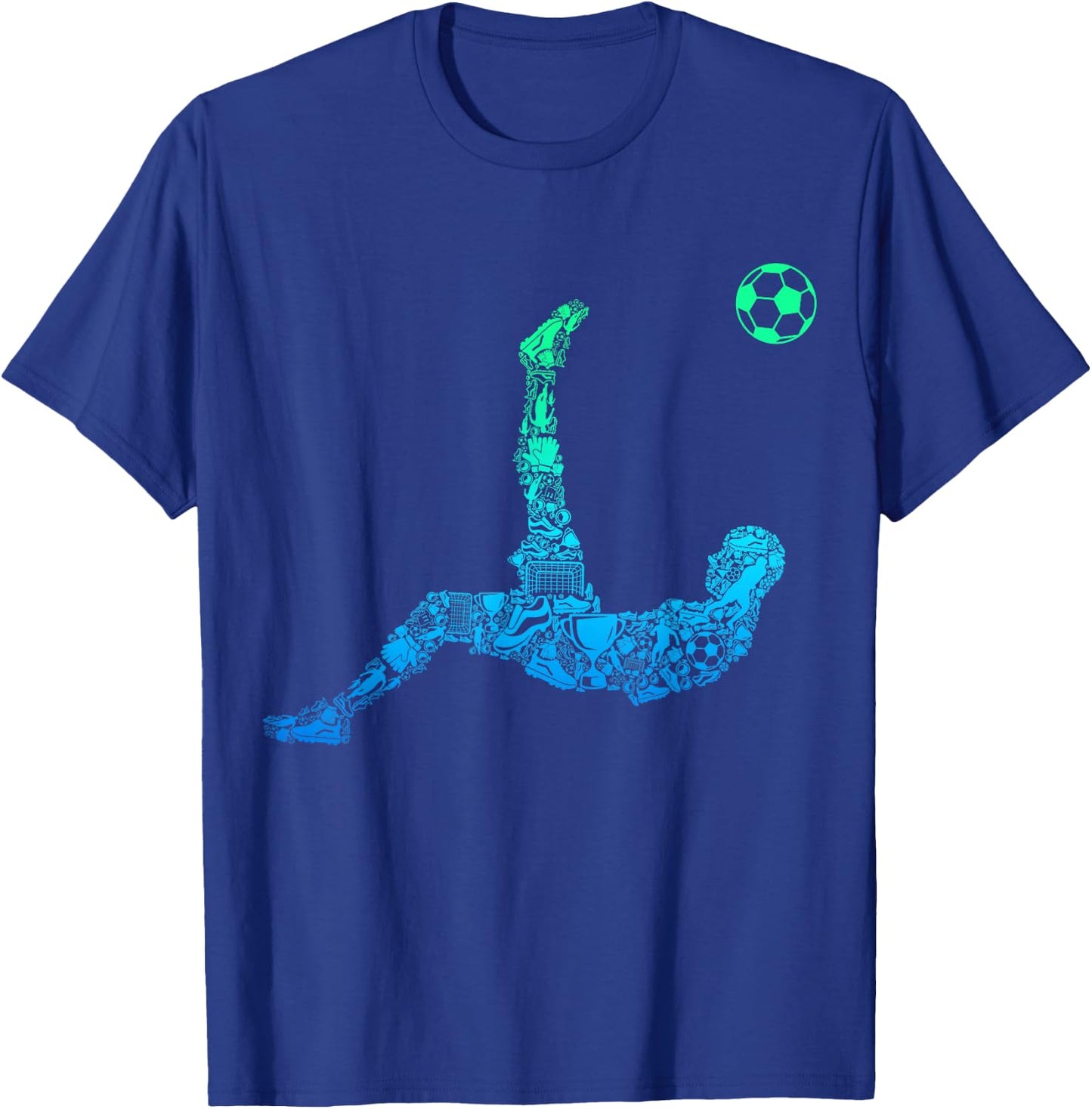 Soccer Players Men T-Shirt - T-Shirt | Royal