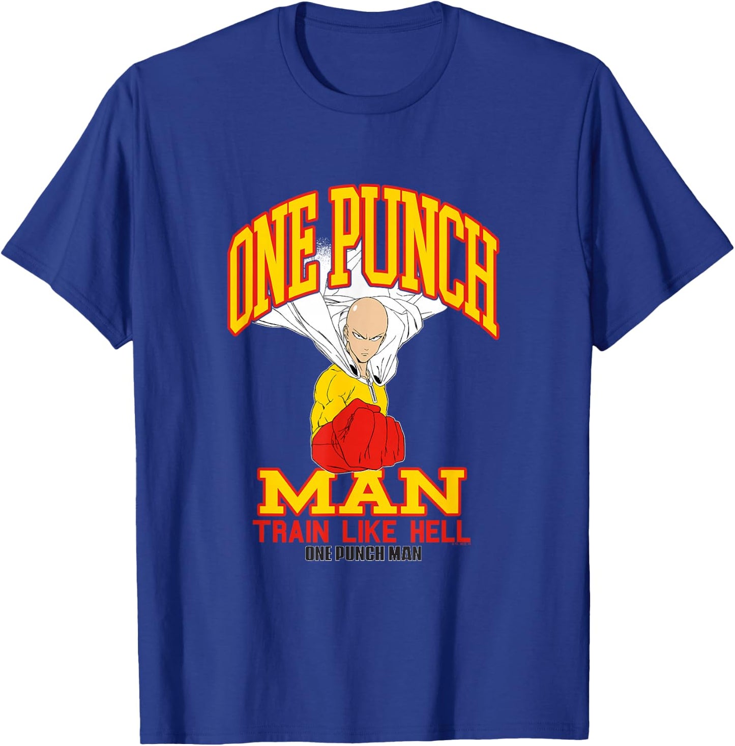 One Punch Man Saitama Train Like Hell T-Shirt - T-Shirt | Royal