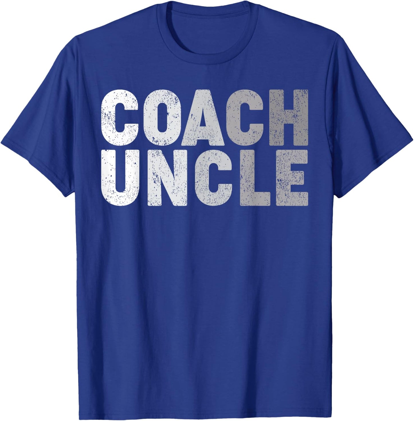 Coach Uncle Soccer Football Basketball Coach Father's Day T-Shirt - T-Shirt | Royal