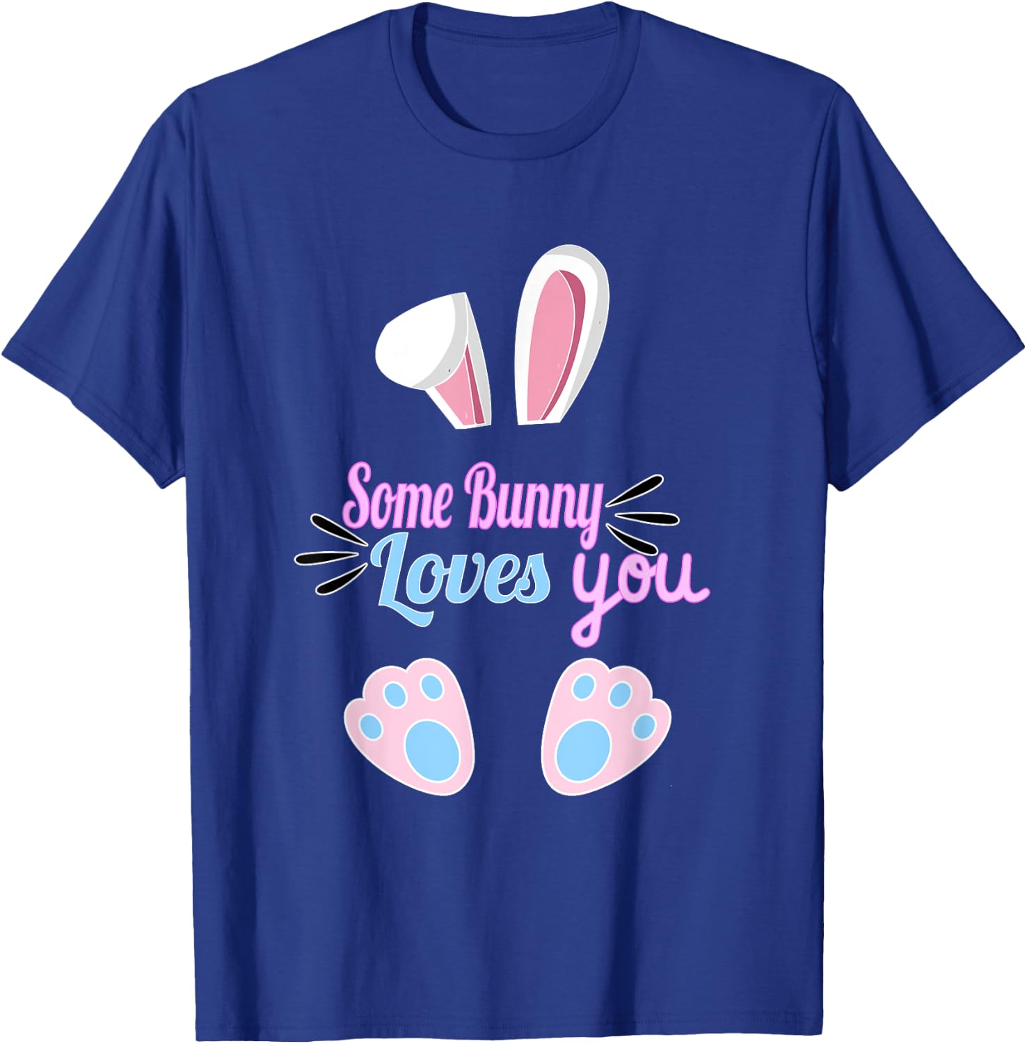 Some Bunny Loves You Easter T-Shirt - T-Shirt | Royal