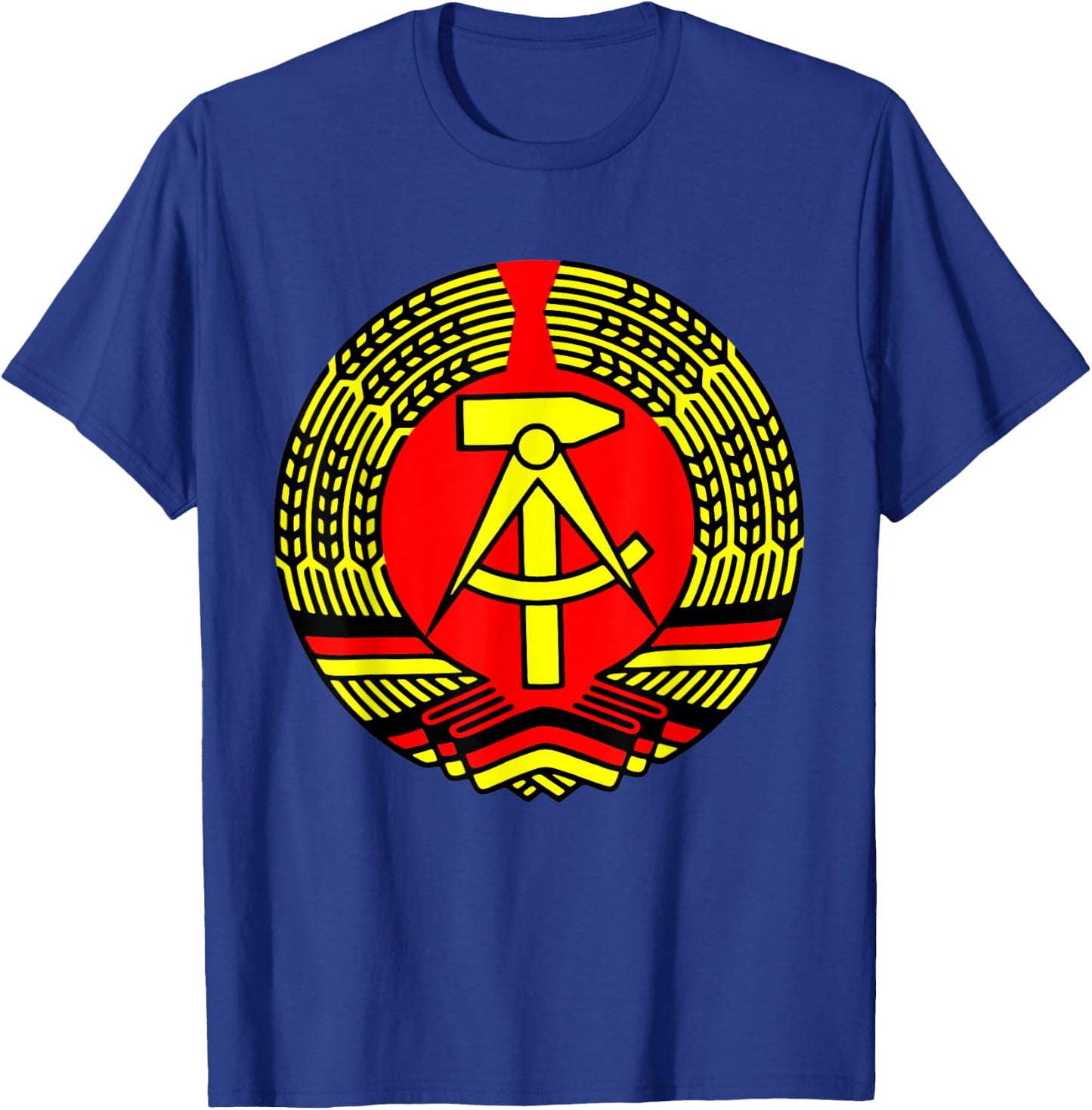 GDR East Germany Flag T-Shirt - T-Shirt | Royal
