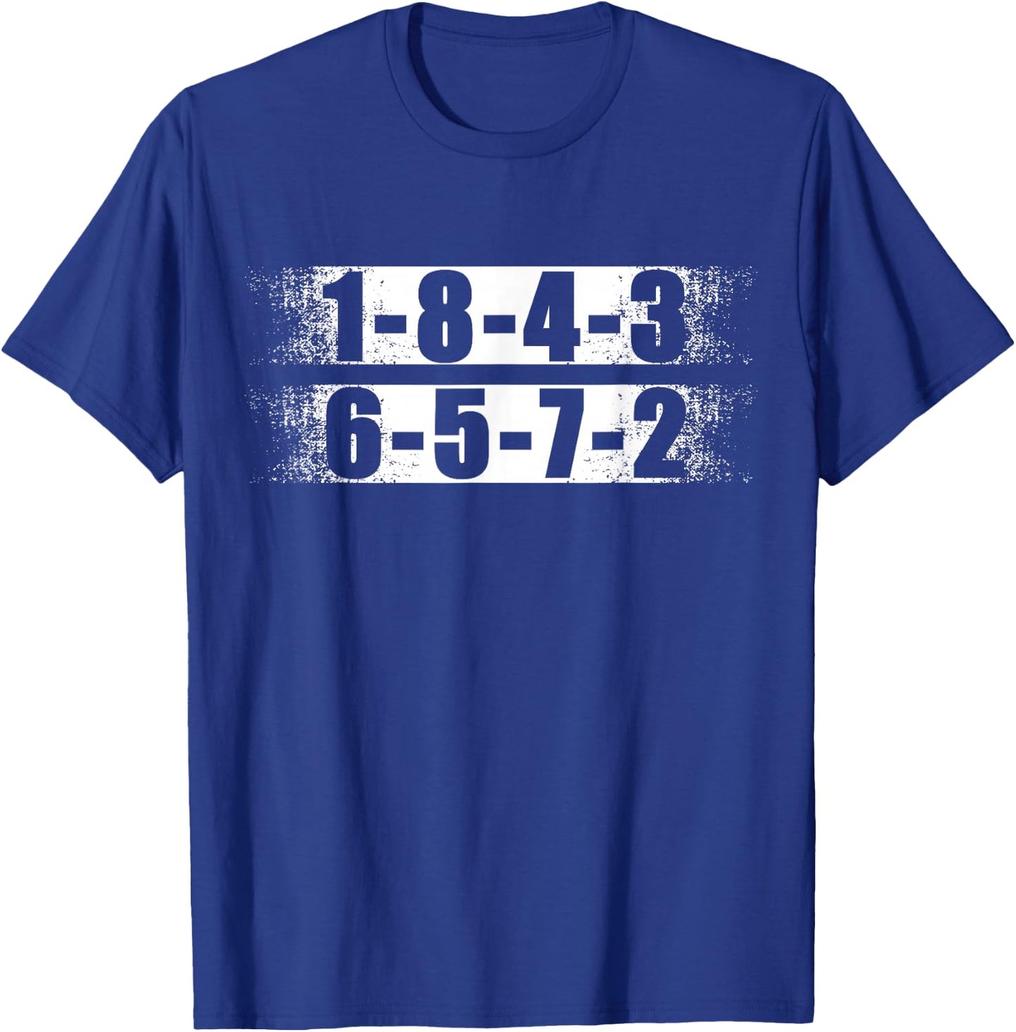 18436572 Firing Order Vintage T-Shirt - T-Shirt | Royal