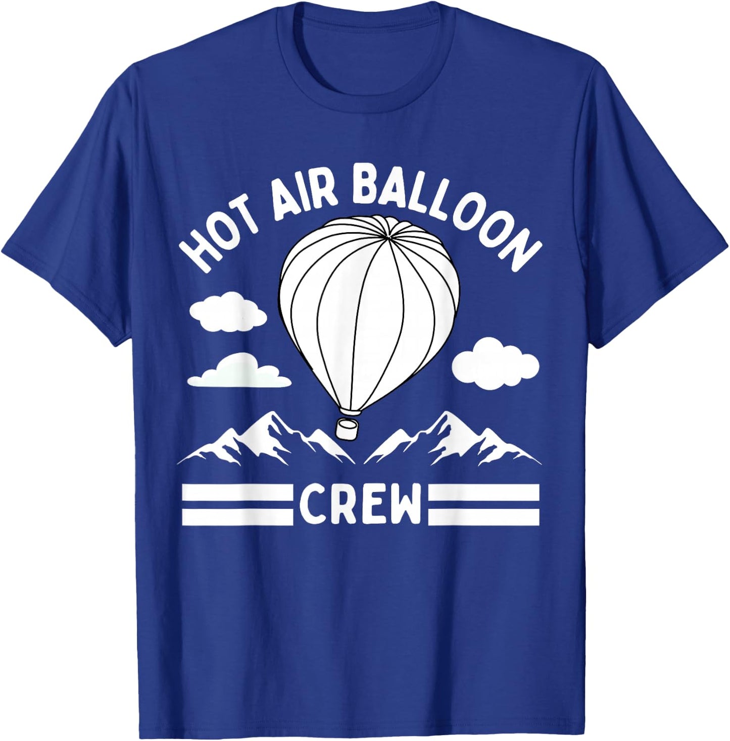 Hot Air Balloon Captain Ballooning Festival Hot Air Balloon T-Shirt - T-Shirt | Royal