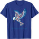 Pendleton Oregon Native American Kingfisher Bird T-Shirt - T-Shirt | Royal