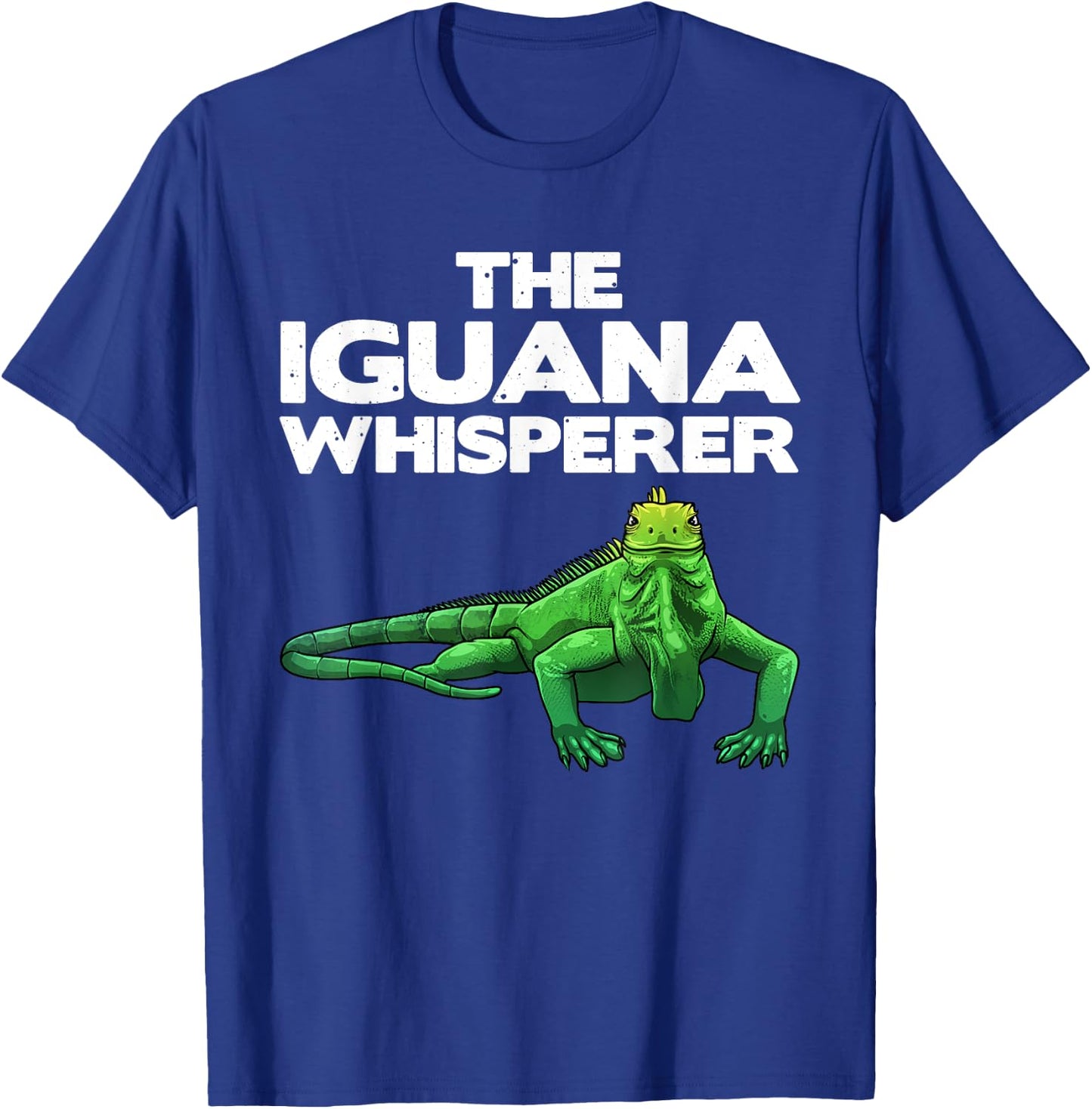 Funny Iguana Design Women Reptile Lover Herpetology T-Shirt - T-Shirt | Royal