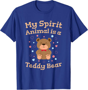 Teddy Bear Women Girls Cute Stuffed Toy T-Shirt - T-Shirt | Royal