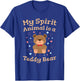 Teddy Bear Women Girls Cute Stuffed Toy T-Shirt - T-Shirt | Royal