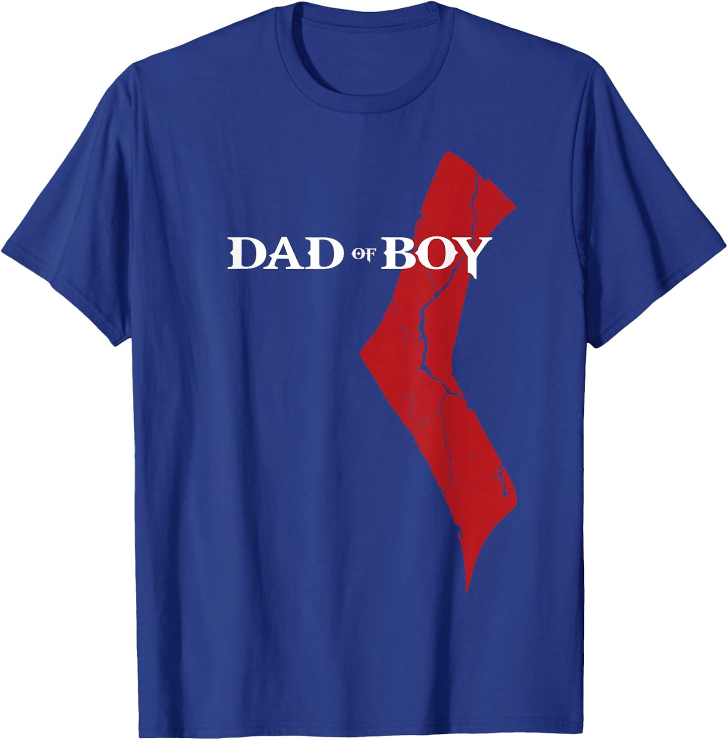 God of Boy - Dad Video Game Father's Day Edition T-Shirt - T-Shirt | Royal