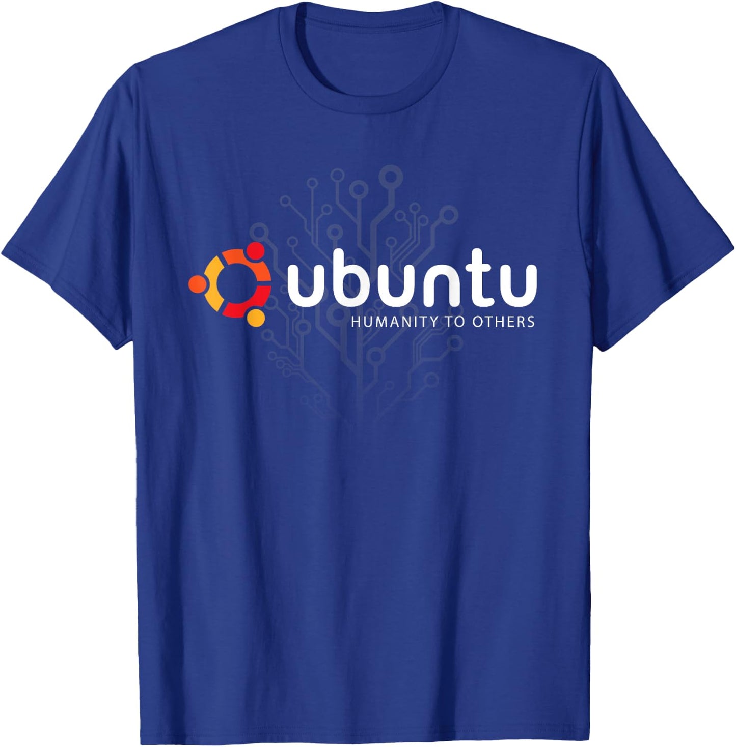 Ubuntu Linux Humanity to Others T-Shirt - T-Shirt | Royal