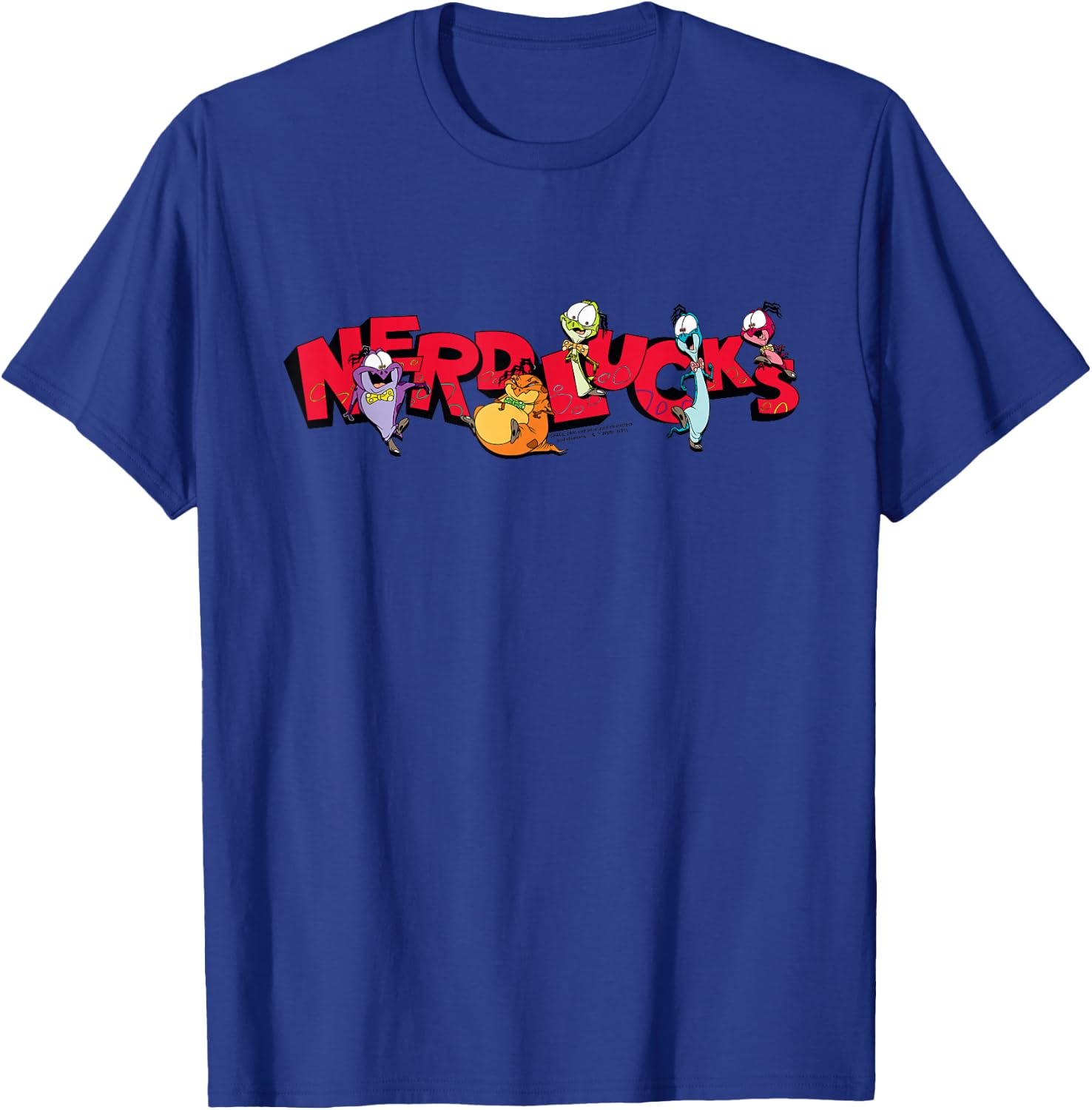 Space Jam Nerdlucks Nerds T-Shirt - T-Shirt | Royal