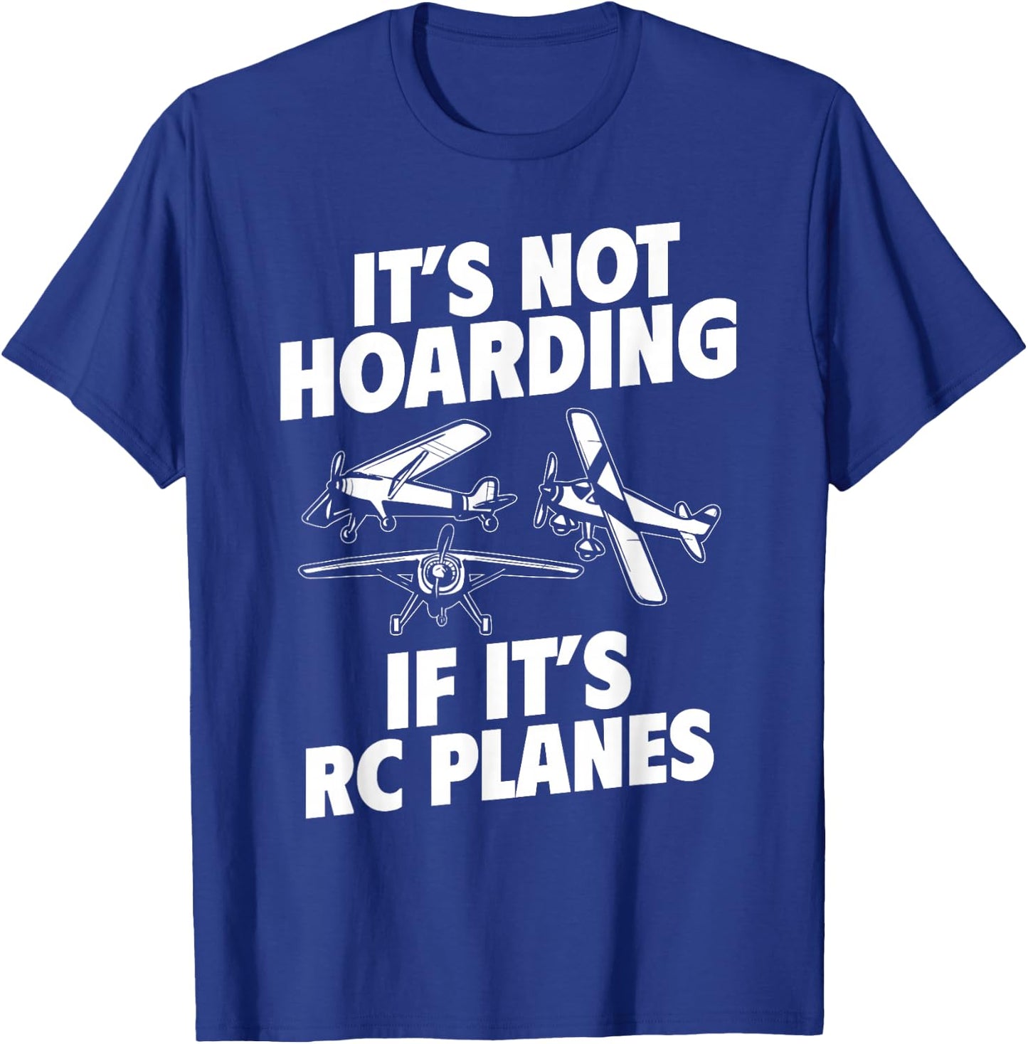Remote Controlled Aeroplane Model Plane T-Shirt - T-Shirt | Royal