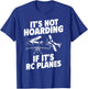 Remote Controlled Aeroplane Model Plane T-Shirt - T-Shirt | Royal