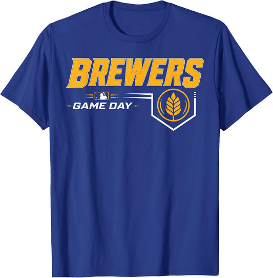 Vintage Brewers Retro T-Shirt - T-Shirt | Royal