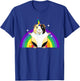 Guinea Pig Unicorn Rainbow T-Shirt - T-Shirt | Royal