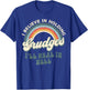 I Believe In Holding Grudges I'll Heal In Hell Retro Rainbow T-Shirt - T-Shirt | Royal