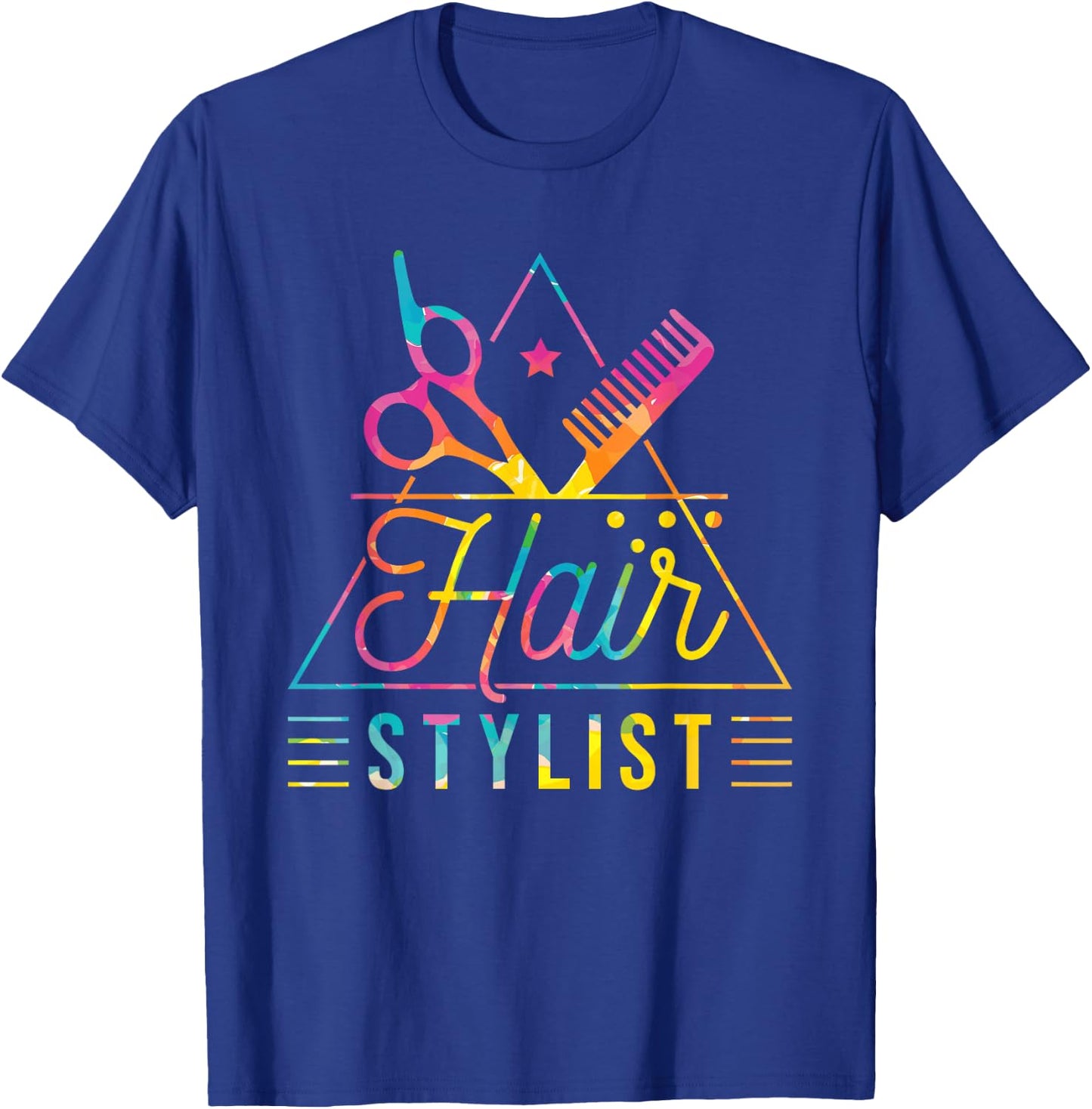 Hair Stylist, Hair Stylist and Hair Styling T-Shirt - T-Shirt | Royal