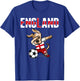 Dabbing Dog England Soccer Fans Jersey English Flag Football Women Kids T-Shirt - T-Shirt | Royal