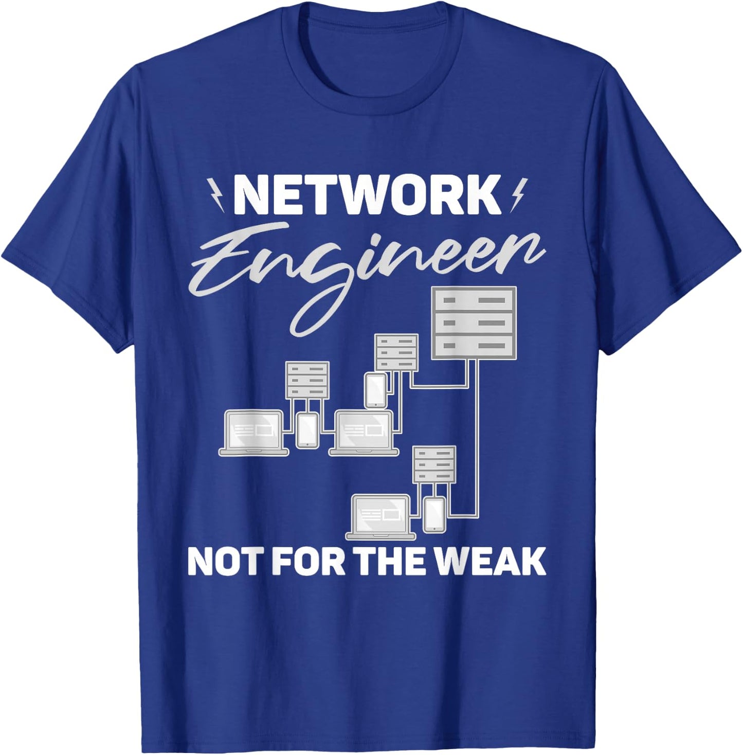 Network Engineer IT Tools Engineering Computer Technology T-Shirt - T-Shirt | Royal