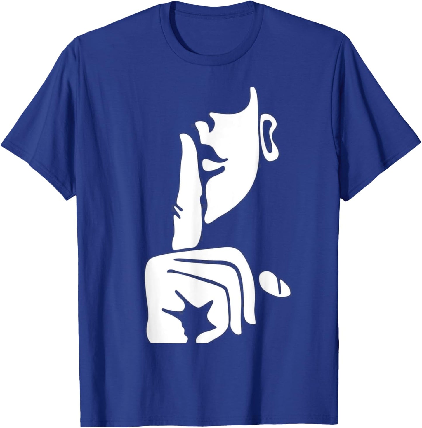Shut up, keep trap shut, keep secret Meme Fitness T-Shirt - T-Shirt | Royal