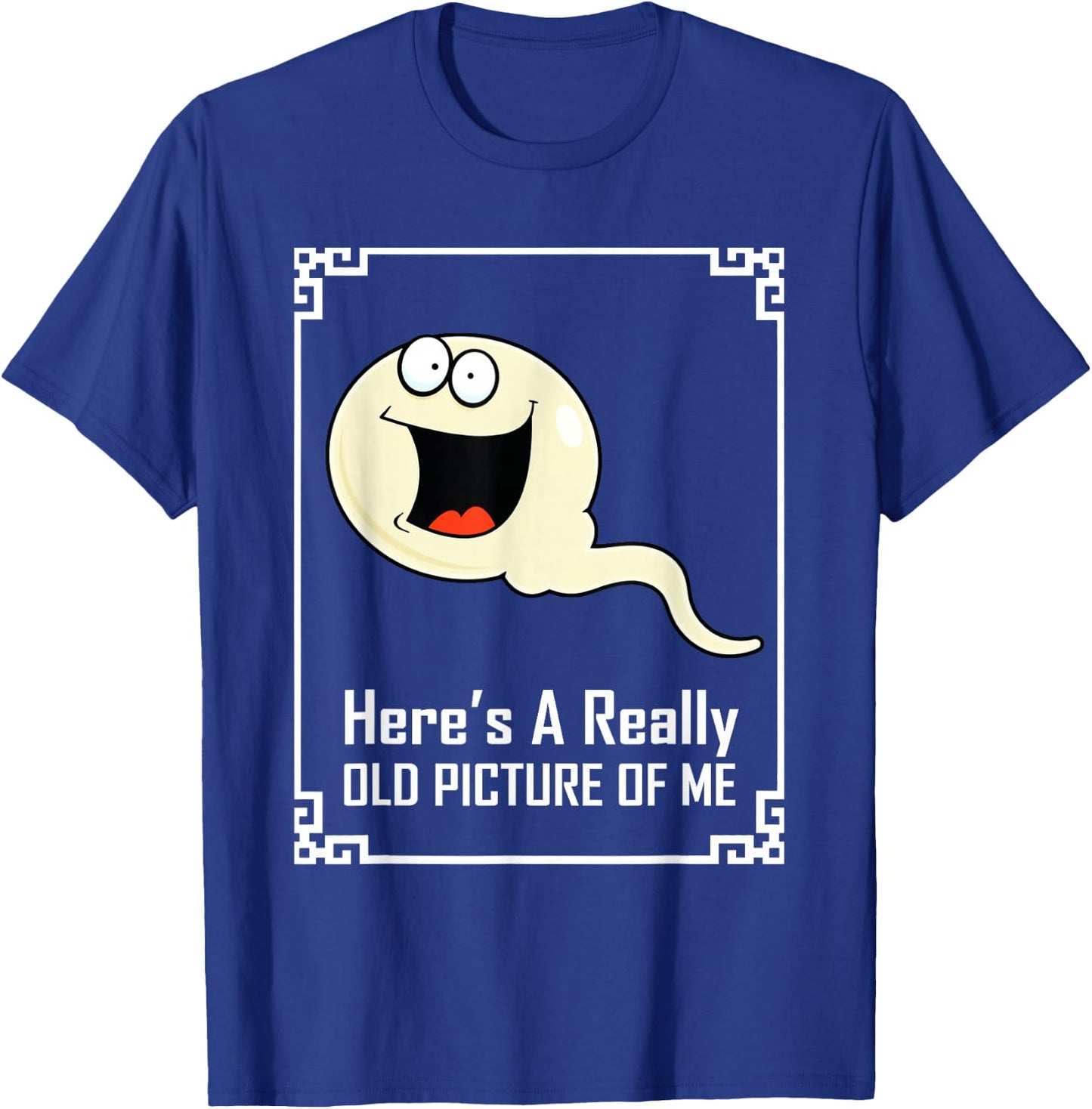 Funny Old Man, Birthday Gag Gifts Over 60 T-Shirt - T-Shirt | Royal
