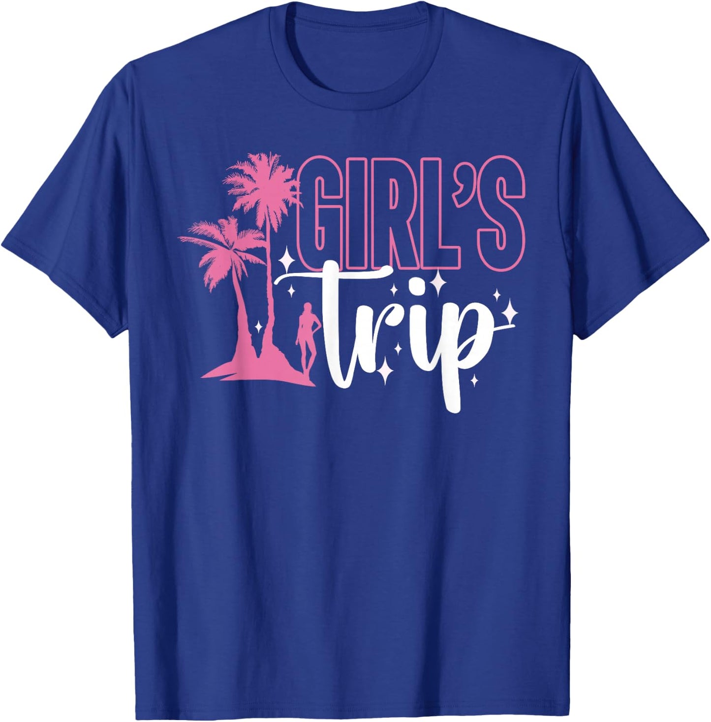 Girl's Trip Girl Cute Friends Girls Trip T-Shirt - T-Shirt | Royal