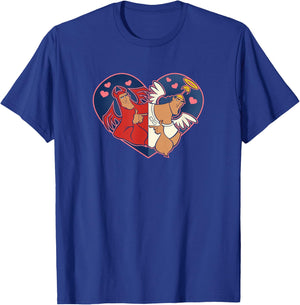 Disney Valentine's Emperor's New Groove Kronk Angel & Devil Small T-Shirt - T-Shirt | Royal