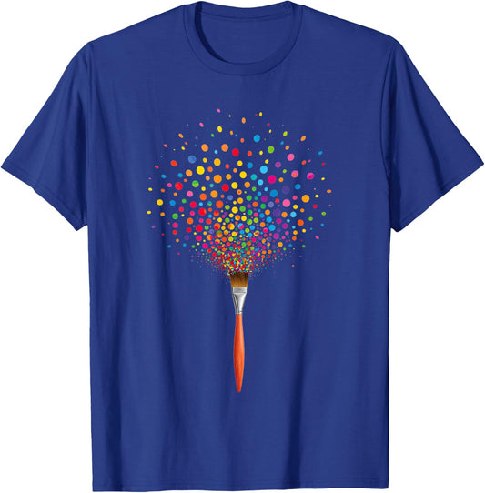 Dot Day Paint Rainbow Polka Boys Girls Each Dot Matters T-Shirt - T-Shirt | Royal