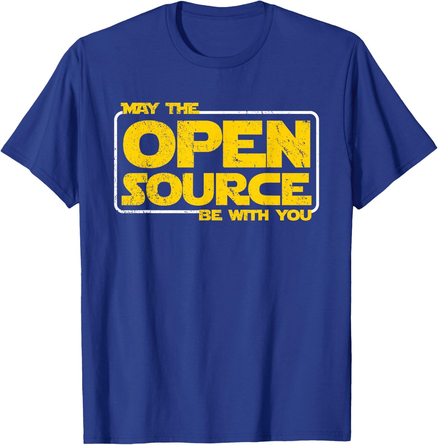 Opensource Linux Programmer Coding Computer Tech Humor T-Shirt - T-Shirt | Royal
