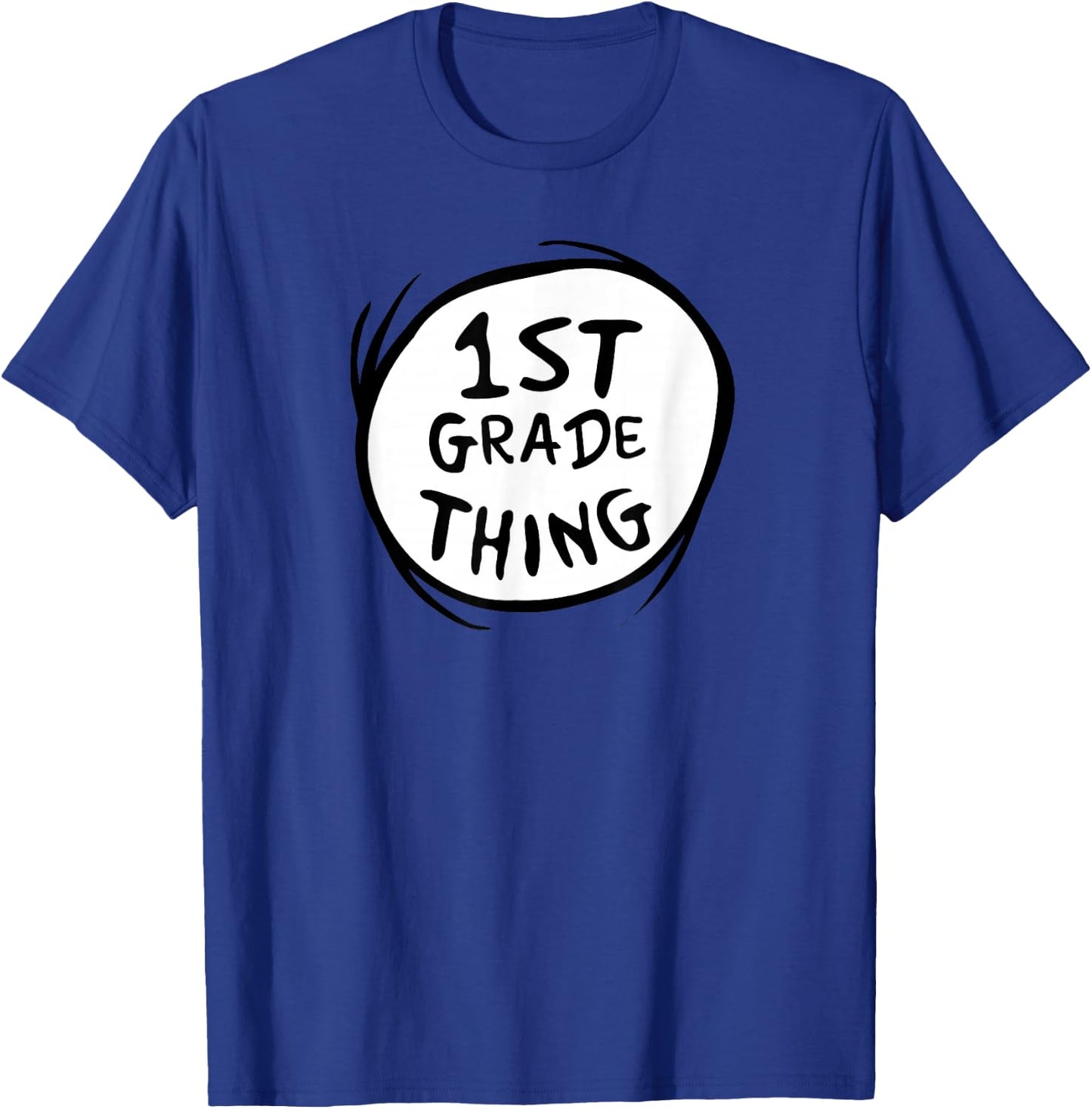 Dr. Seuss 1st Grade Thing T-Shirt - T-Shirt | Royal