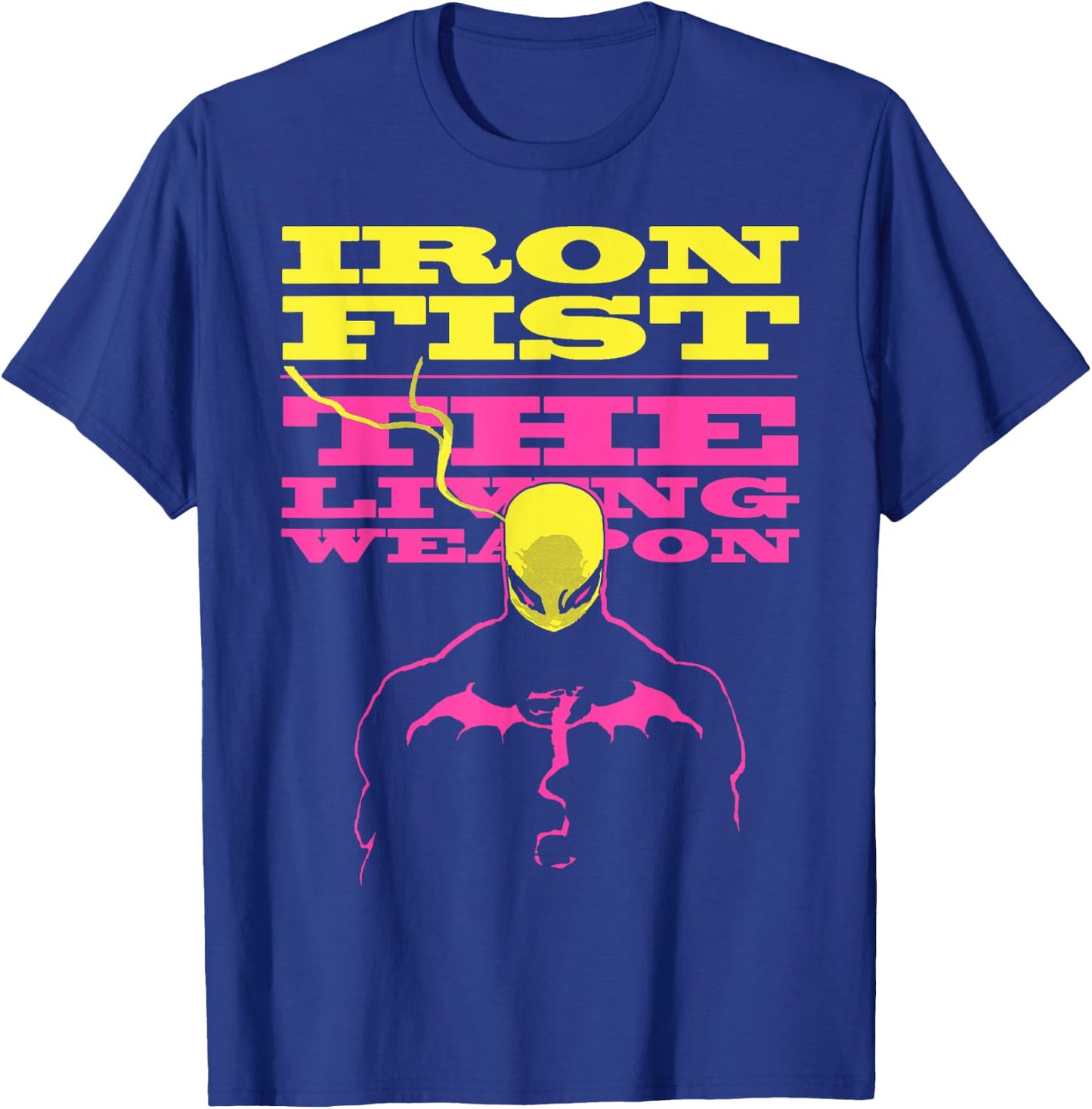 Marvel Iron Fist The Living Weapon Graphic T-Shirt - T-Shirt | Royal