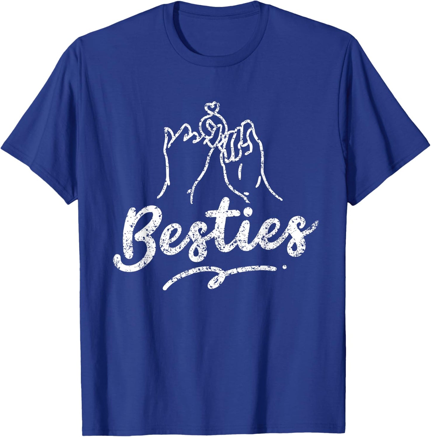 Besties Bestie Friendship Best Friends Girlfriend Besties T-Shirt - T-Shirt | Royal