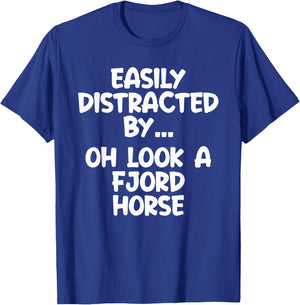 Funny Fjord Horse Horse Equine Joke T-Shirt - T-Shirt | Royal