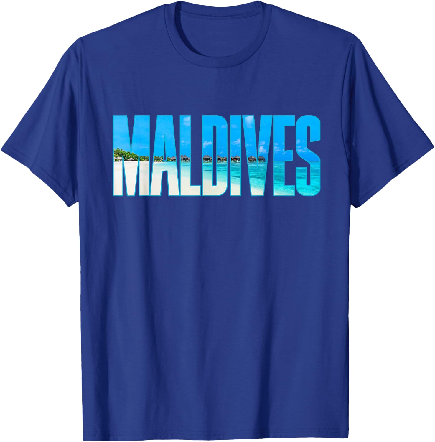 Maldives T Shirt Souvenir For Couple Or Family Summer Vacay T-Shirt - T-Shirt | Royal