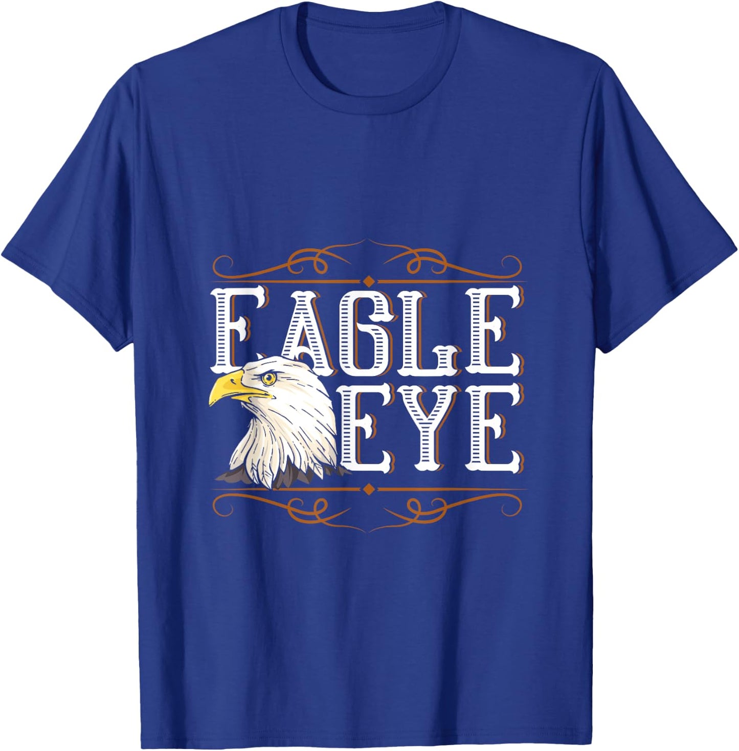 Eagle Eye US Pride Gift 4th Of July Eagle T-Shirt - T-Shirt | Royal