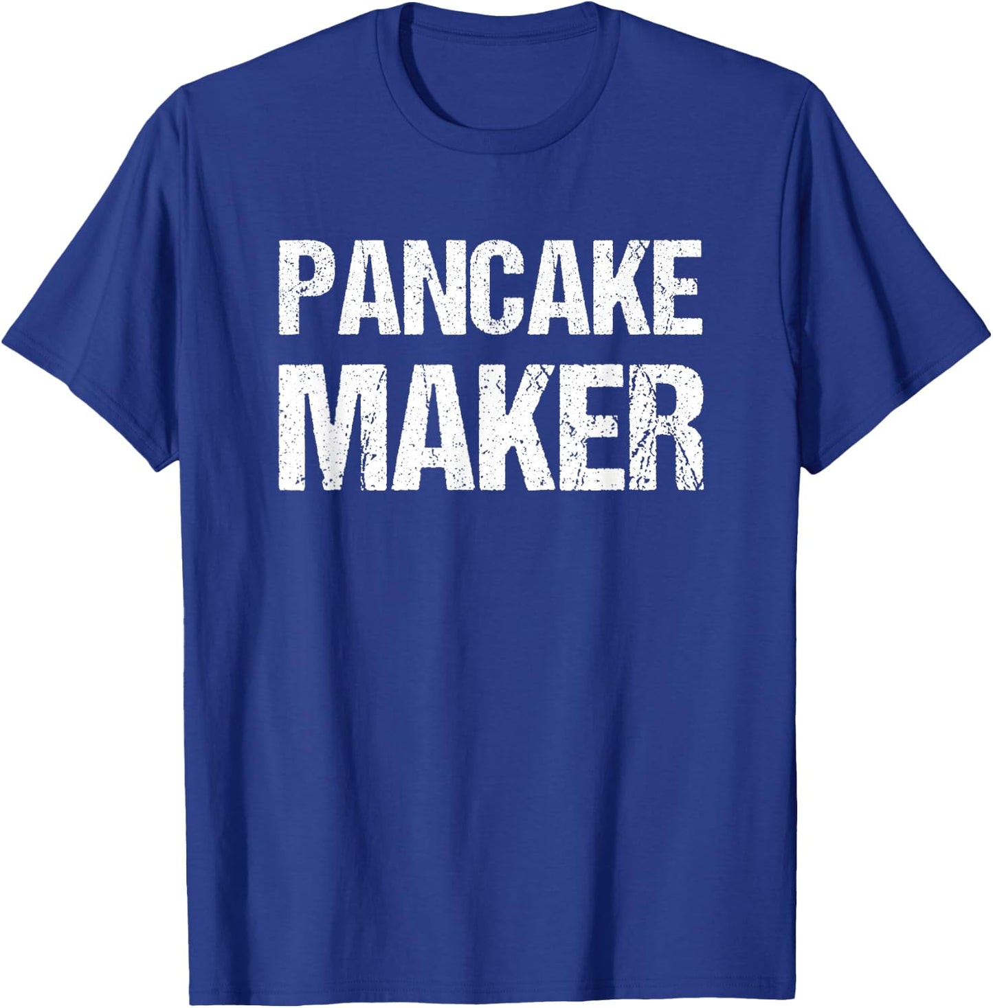 Pancake Maker Funny Breakfast Cooking Food Chef T-Shirt - T-Shirt | Royal