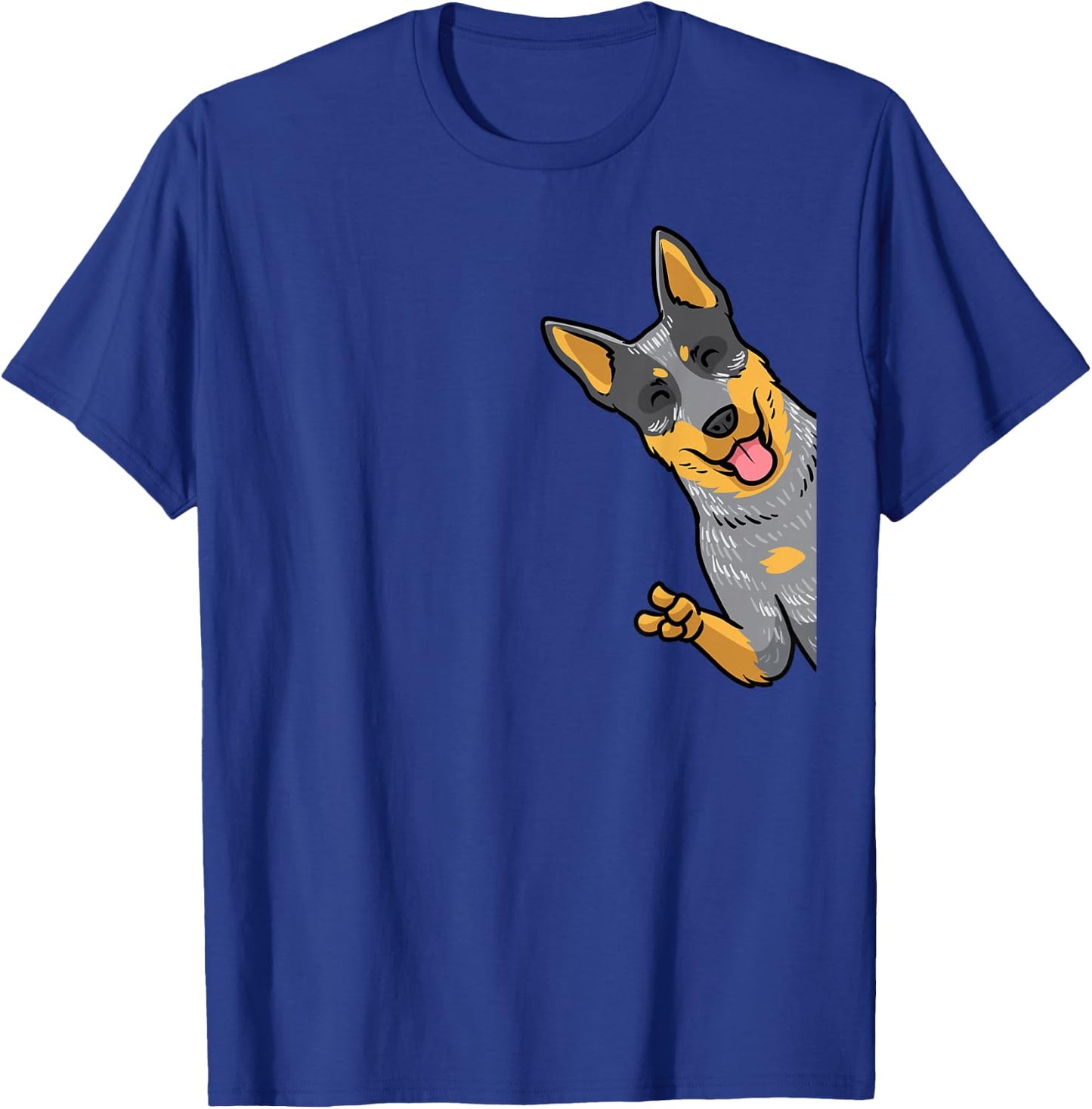 Australian Cattle Dog Heeler T-Shirt - T-Shirt | Royal