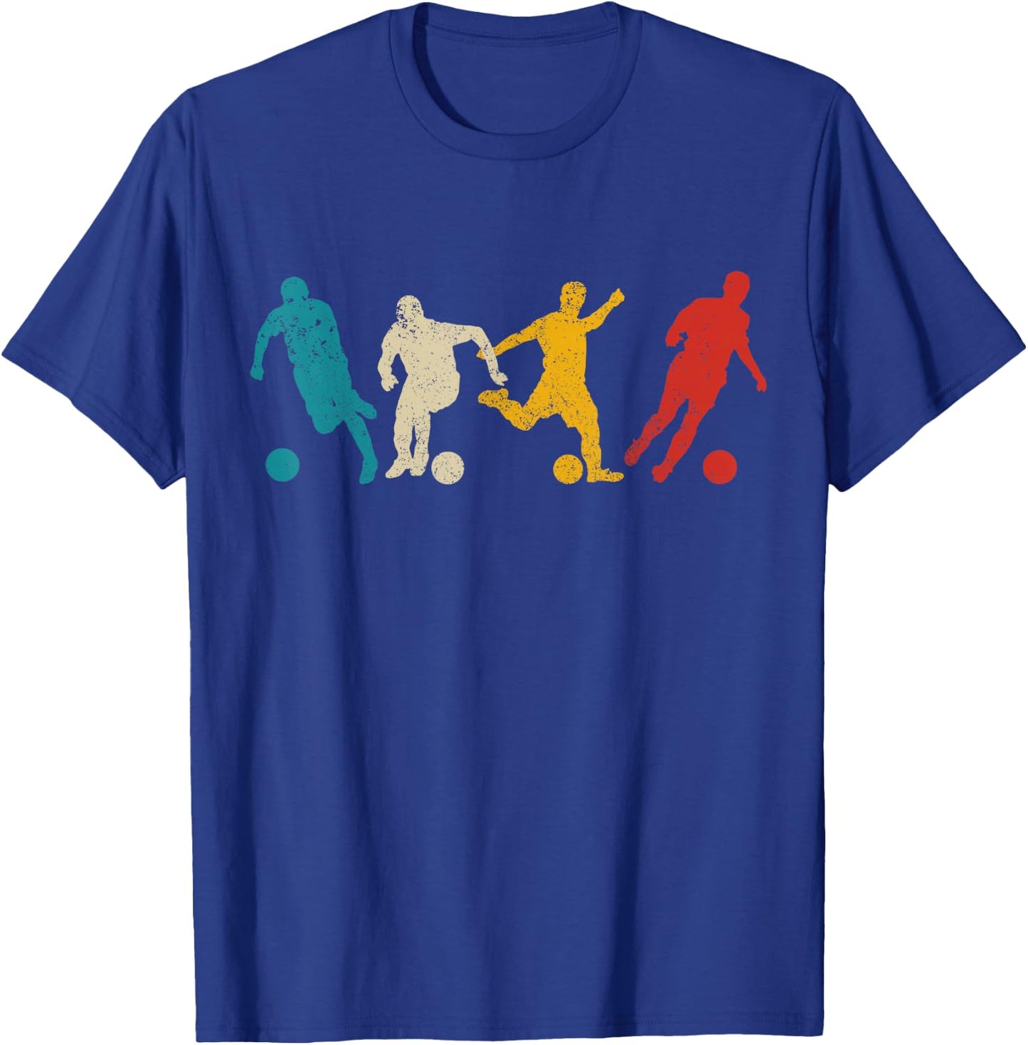 Soccer Player Coach Sports Men Boys Girls Soccer T-Shirt - T-Shirt | Royal